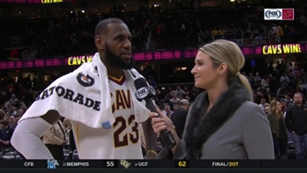After 11th straight win LeBron critiques the Cavs, credits team's resiliency