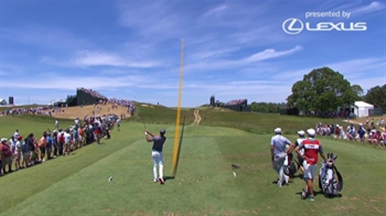 Tony Finau's Third Round 66 in One Minute