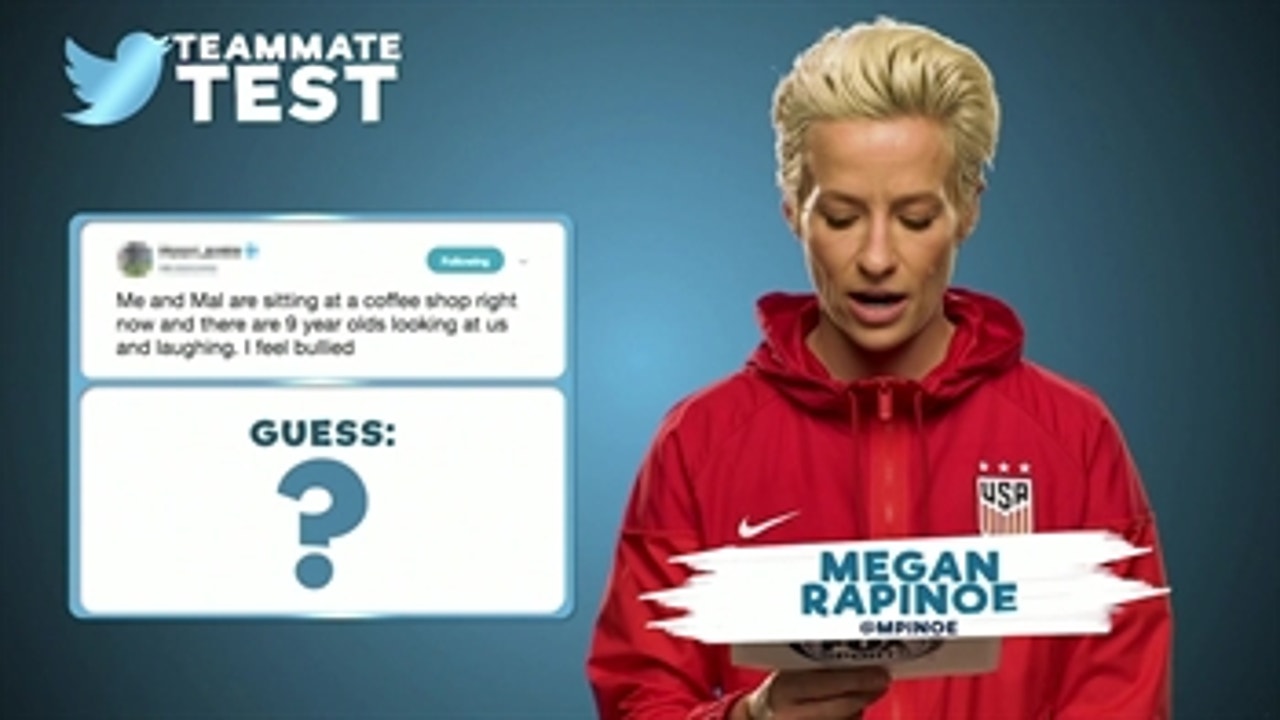 USWNT players take Twitter Teammate Test