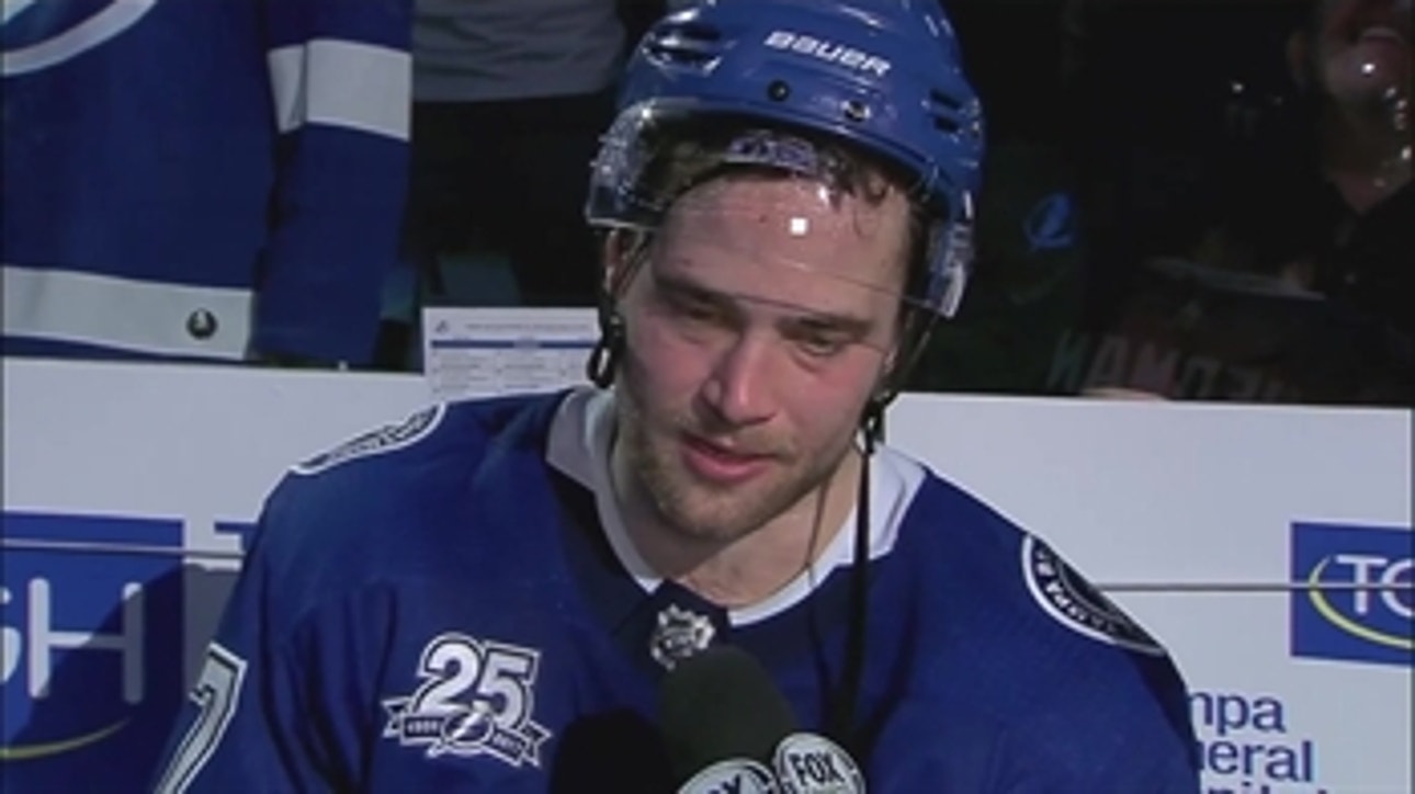Victor Hedman: We're proud of how we battled back today
