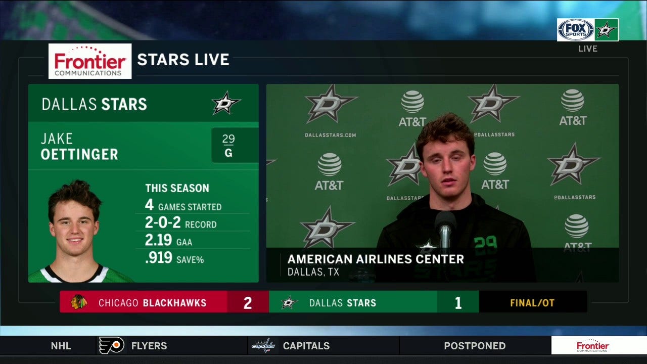 Oettinger: "I want to do everything I can to earn starts down the road" | Stars Live