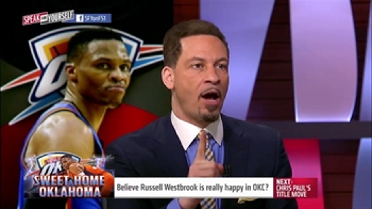 Russell Westbrook seems happy with the Thunder - True or false? | SPEAK FOR YOURSELF