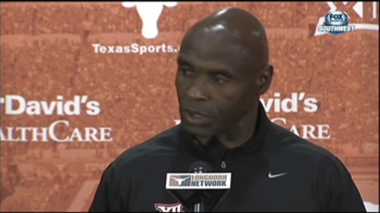 Charlie Strong just trying to get Texas to play better