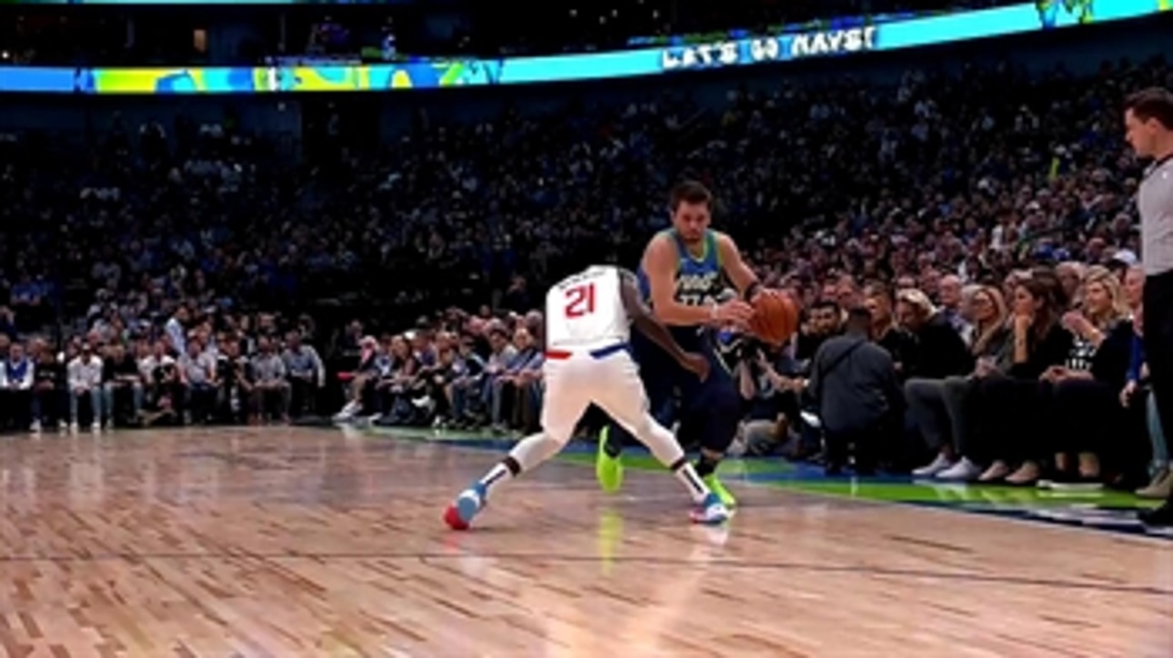 HIGHLIGHTS: Luka Doncic Euro Step Gets Paul George
