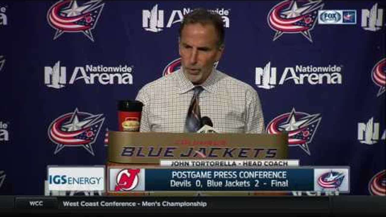 John Tortorella on Sergei Bobrovsky's recent success