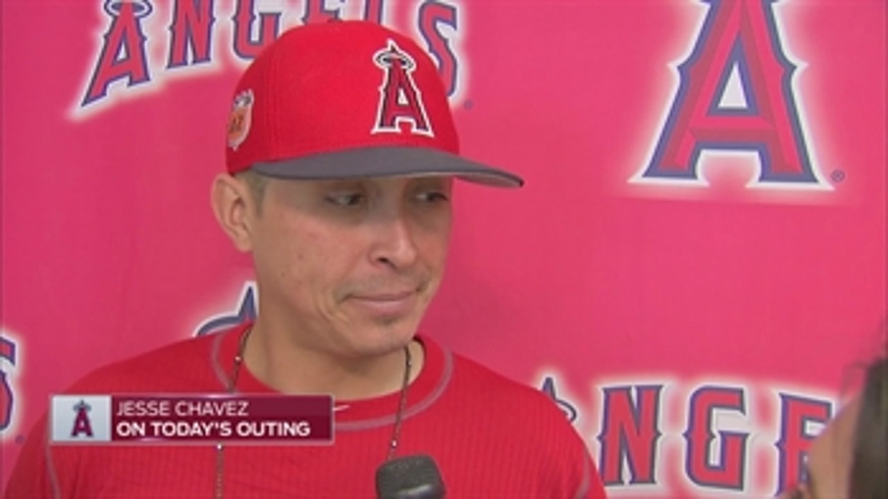 Jesse Chavez: Nerves are starting to settle more with each start