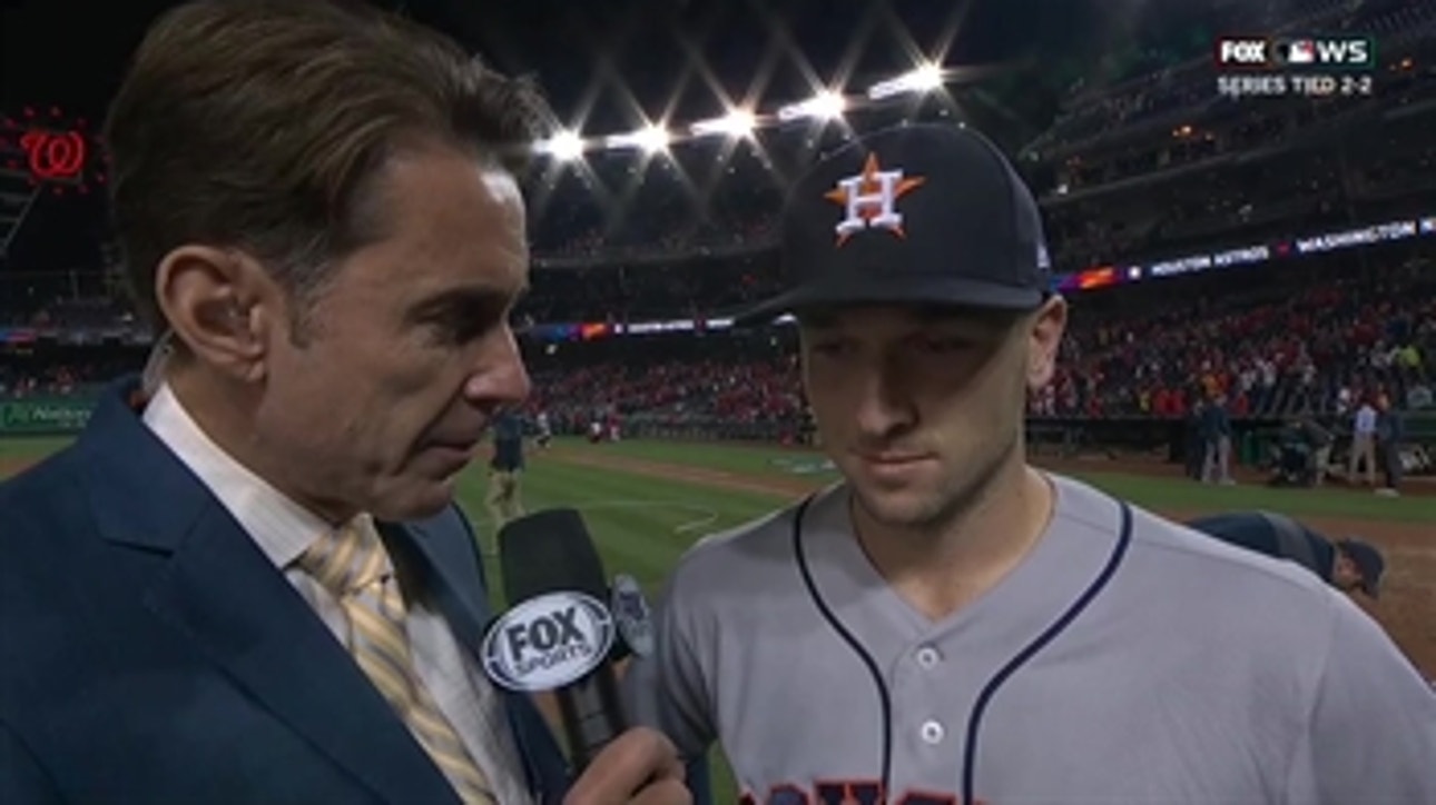 Alex Bregman on now-best-of-three World Series: 'This is what it's all about'