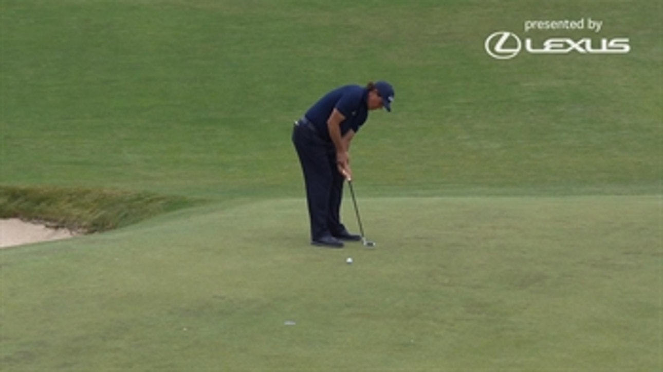 Phil Mickelson's Friday Round of 69 in One Minute