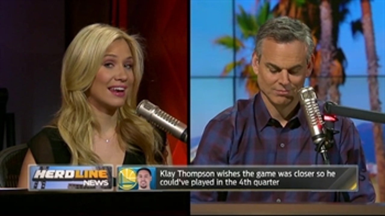 Should Klay Thompson have been given the chance to score 80? ' THE HERD