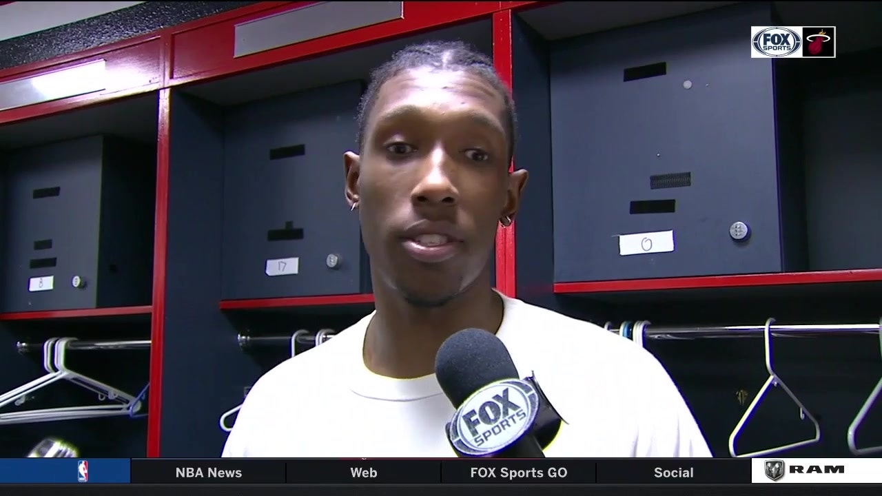 Josh Richardson: 'I'm proud of the guys'