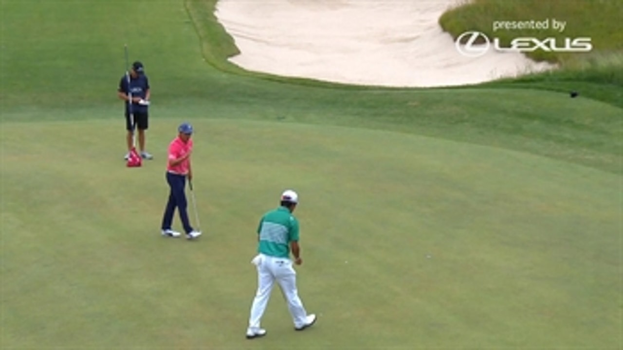 Rickie Fowler's Second Round in One Minute