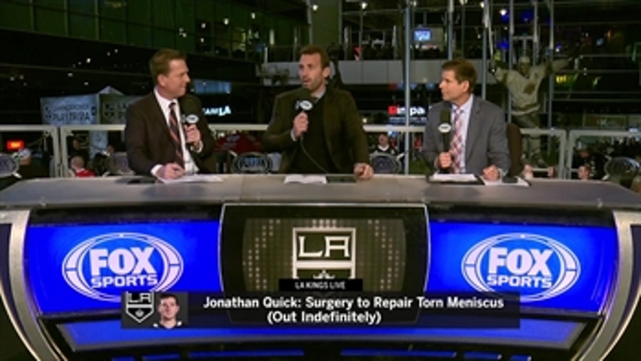 LA Kings Live: Jonathan Quick has surgery