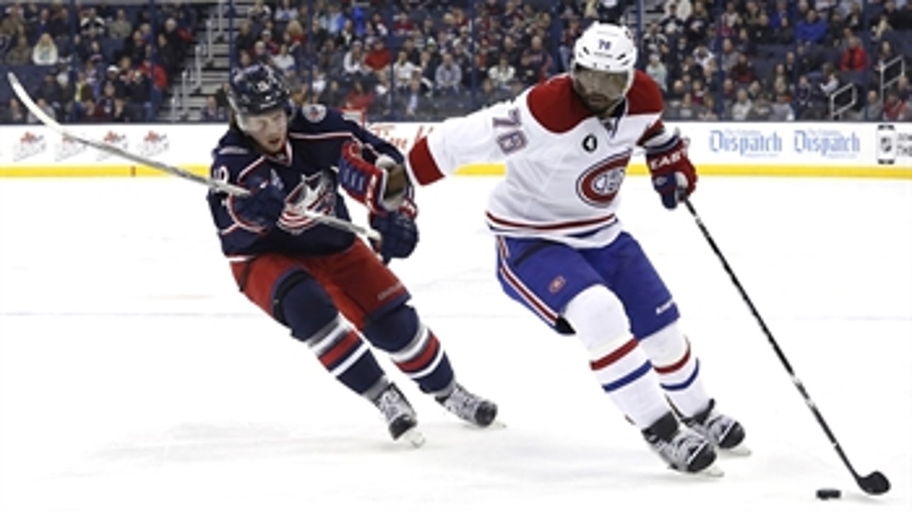 Blue Jackets downed by Canadiens 5-2