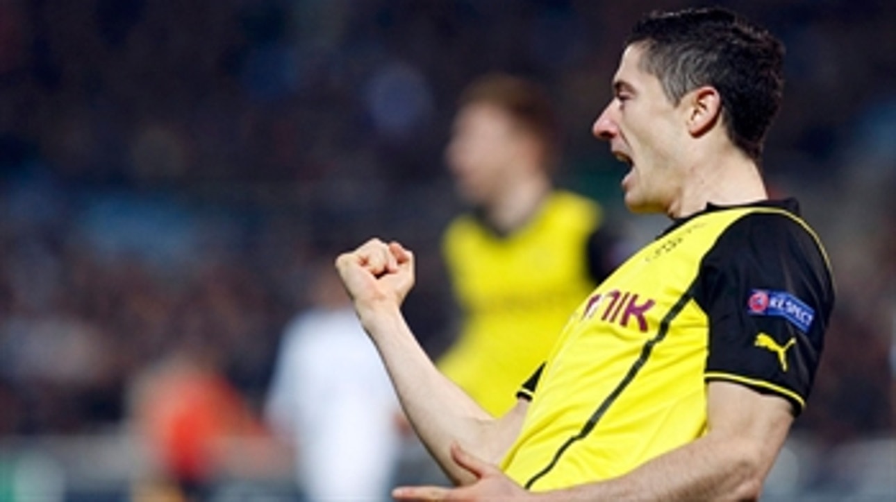Lewandowski gives Dortmund 3-1 advantage