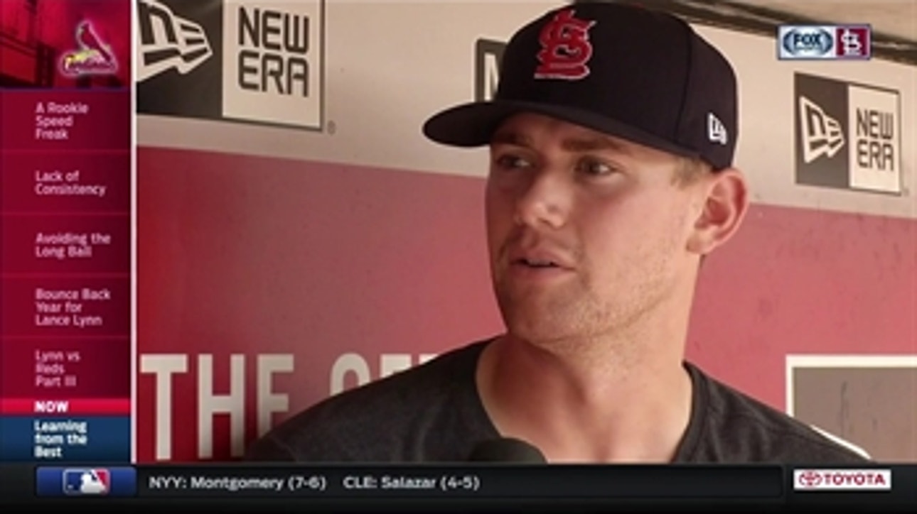 Carson Kelly honored to learn from Yadier Molina