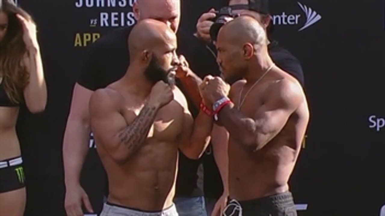 Demetrious Johnson vs. Wilson Reis ' Weigh-In ' UFC ON FOX