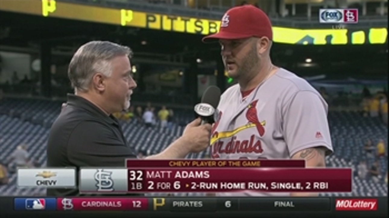 Matt Adams: 'We played the baseball that we know how to play'