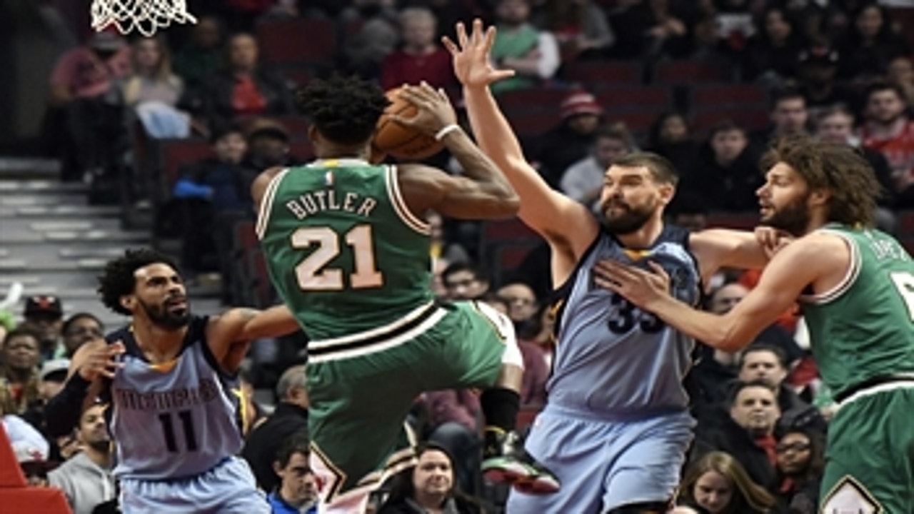 Grizzlies LIVE to GO: Grizzlies take care of business in the Windy City and get the victory over the Bulls 98-91