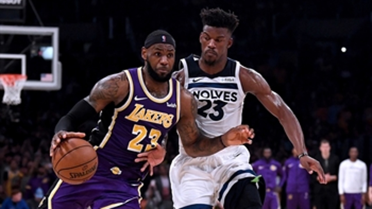 Nick Wright evaluates LeBron, Lakers 114-110 win over the Timberwolves