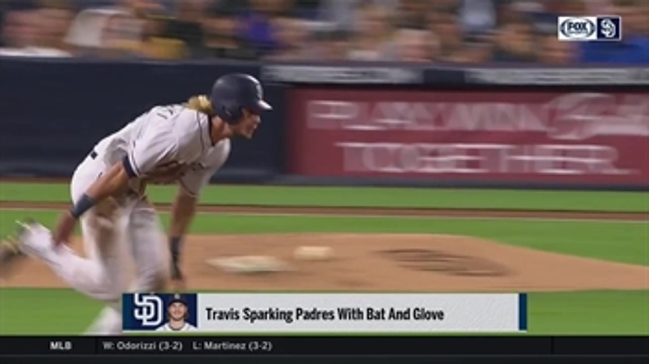 Travis Jankowski sparking the Padres out of the leadoff spot