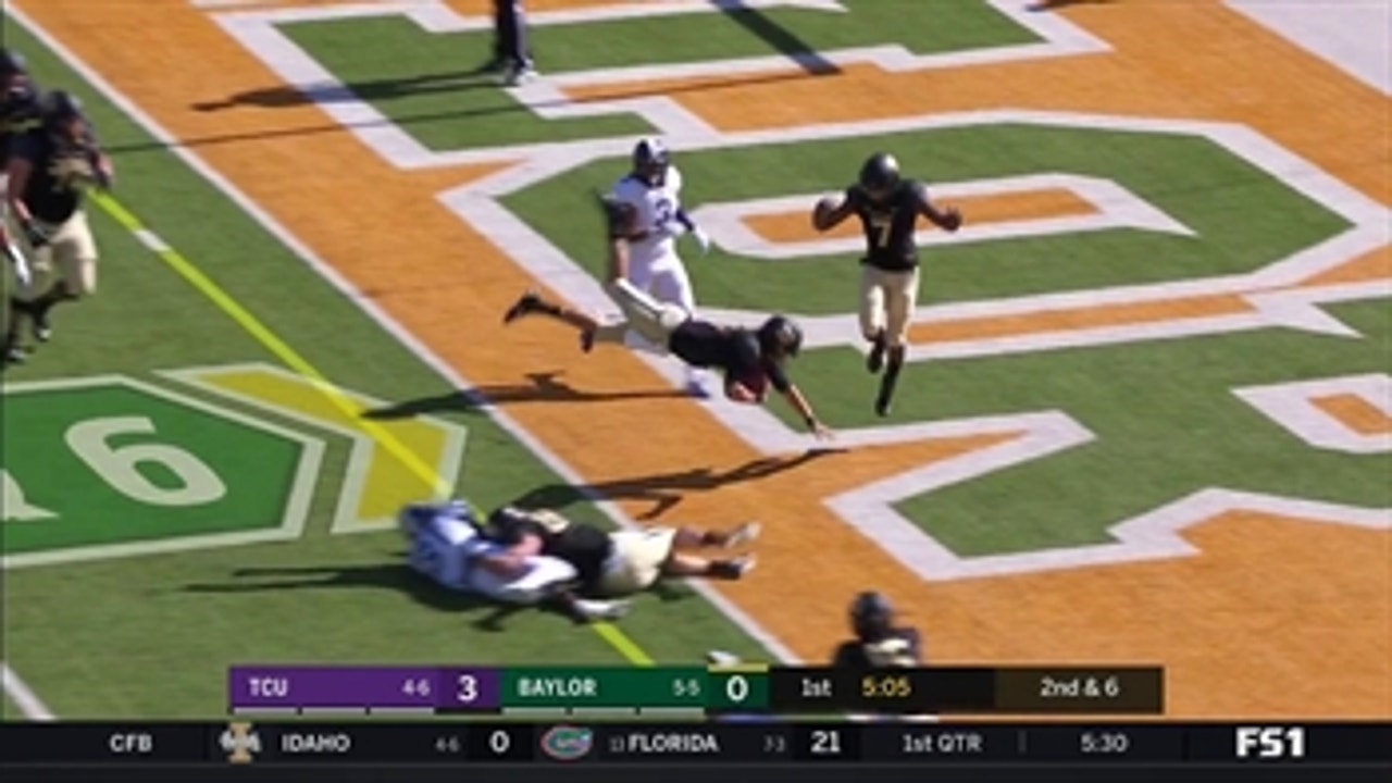 HIGHLIGHTS: Baylor QB Charlie Brewer SKIES For Bears Touchdown