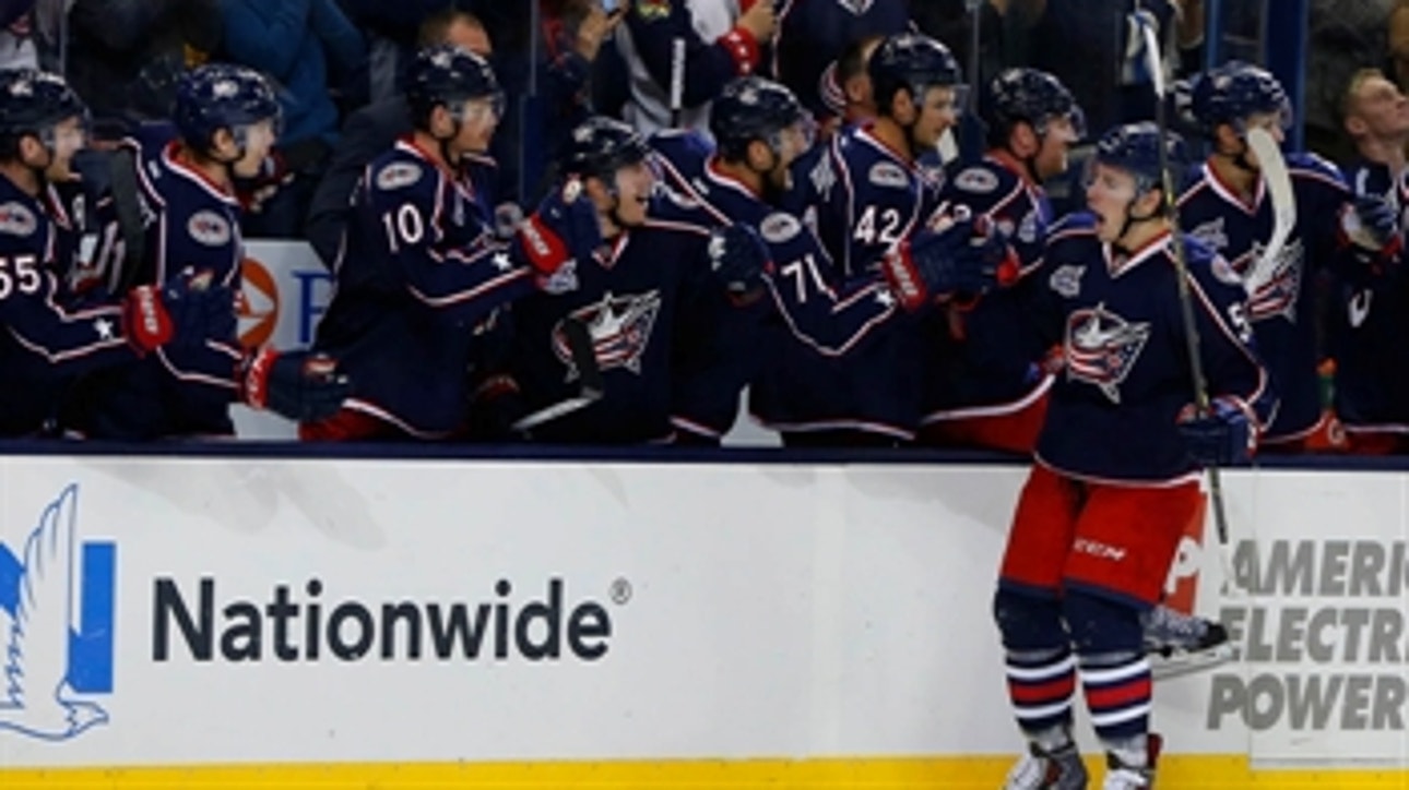 Dano scores first NHL goal in Blue Jackets' win