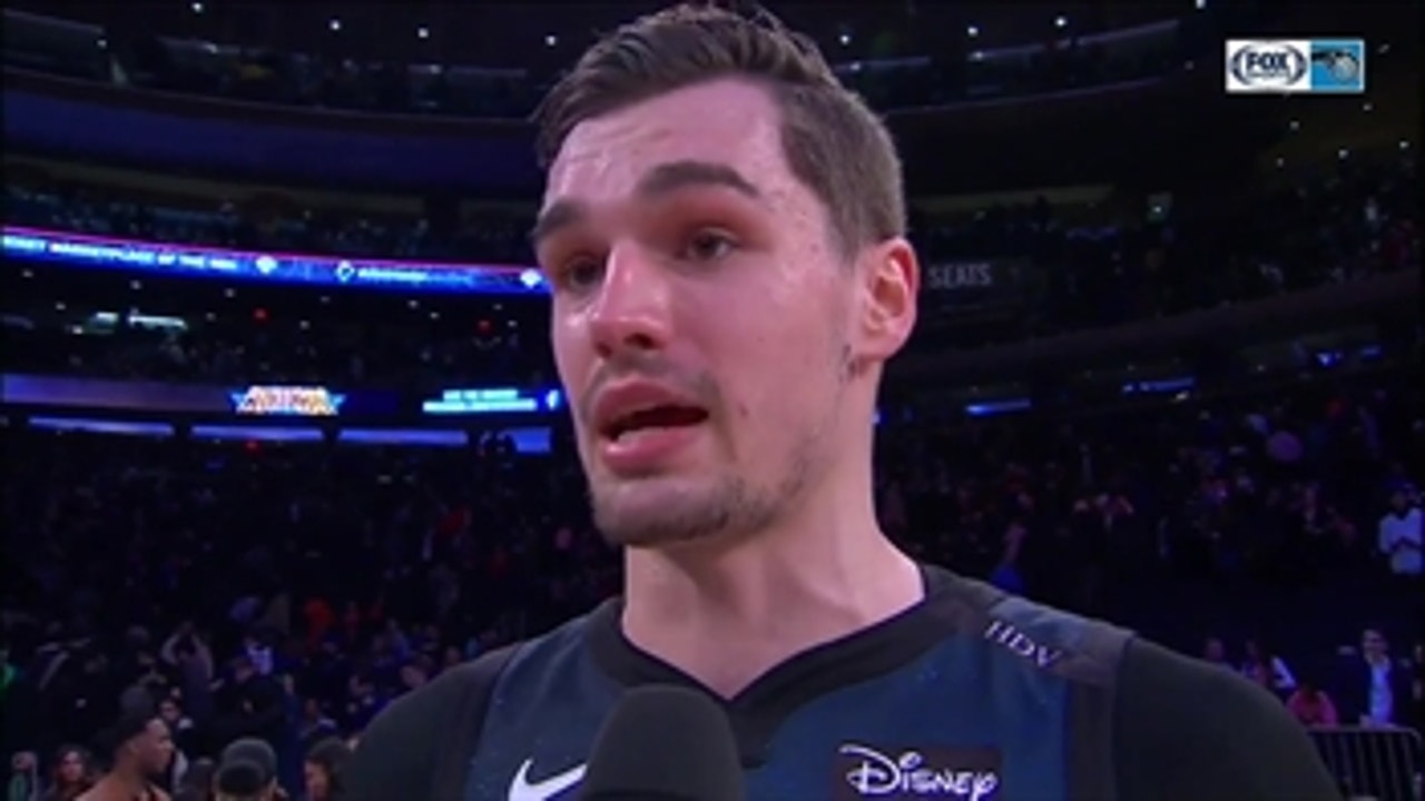 Mario Hezonja: We're trying to build something here