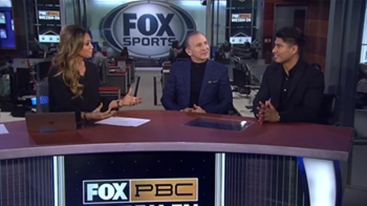 MIkey Garcia is excited to size up Errol Spence Jr. in their upcoming press conference