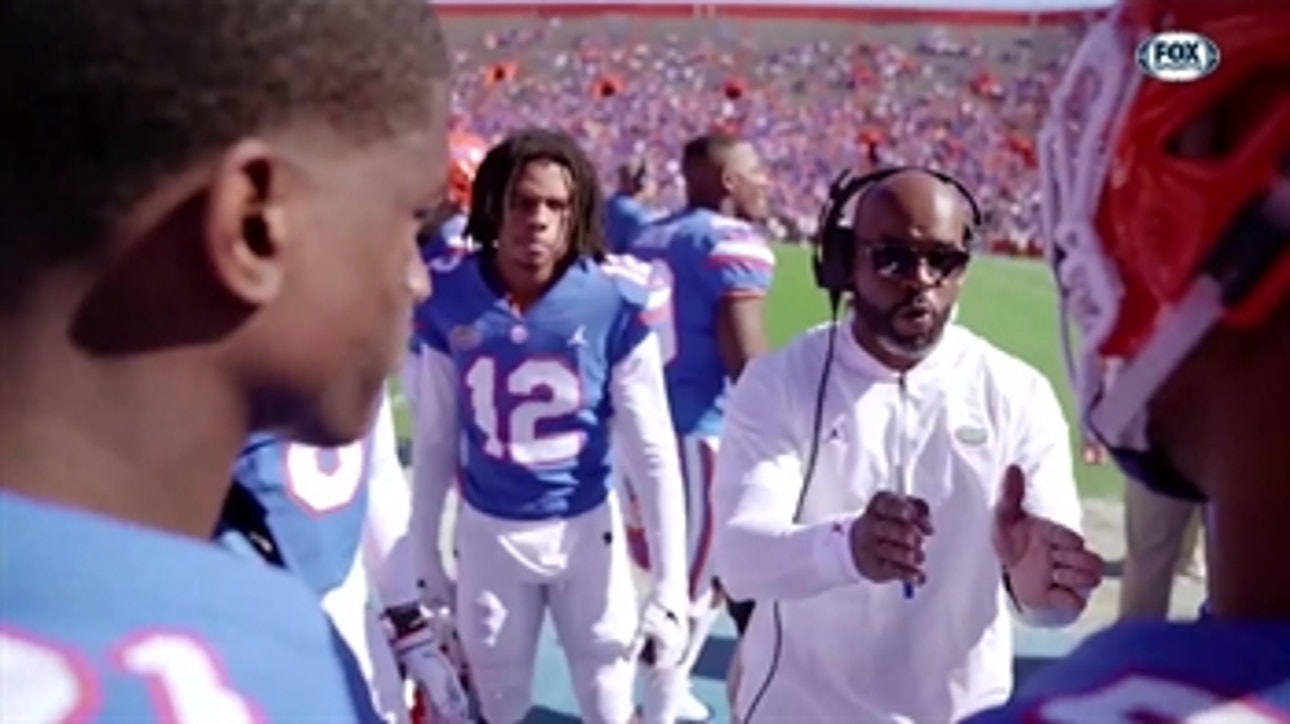 Florida coach Dan Mullen on seeing veteran players support younger ones