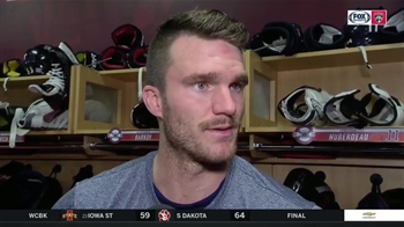 Jonathan Huberdeau: 'Losing like this is unacceptable'