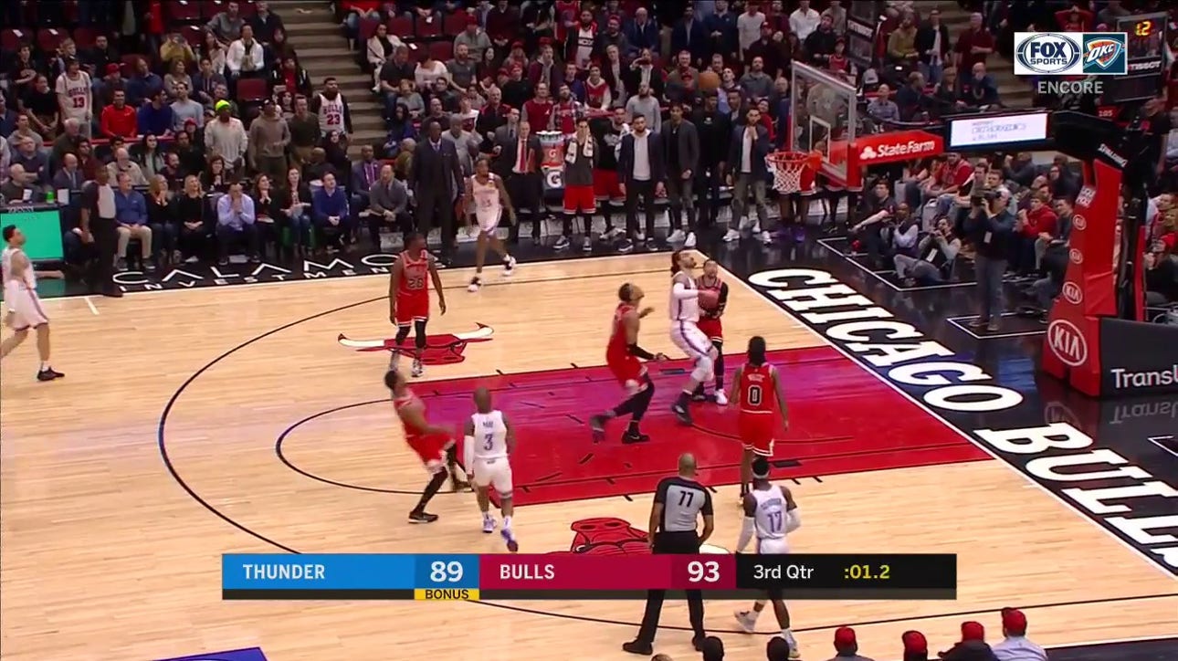 WATCH: Chris Paul Nails the Shot at the Buzzer | Thunder ENCORE