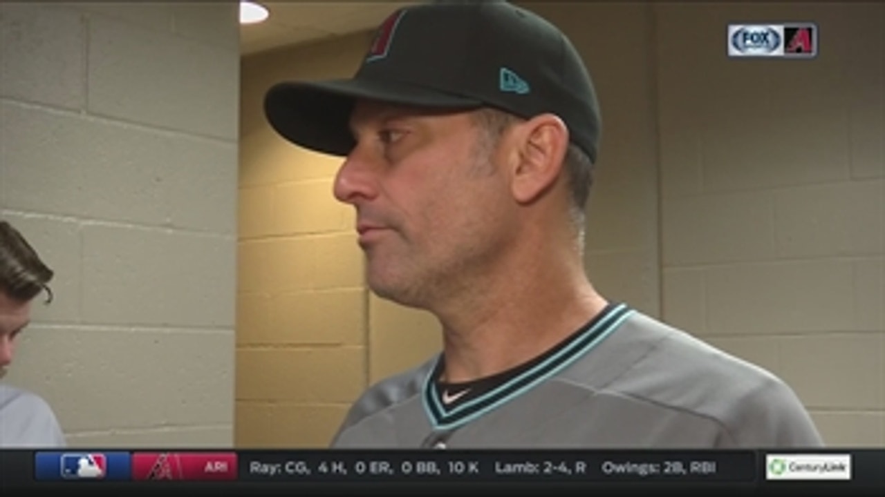 Torey Lovullo: Ray earned chance to complete shutout