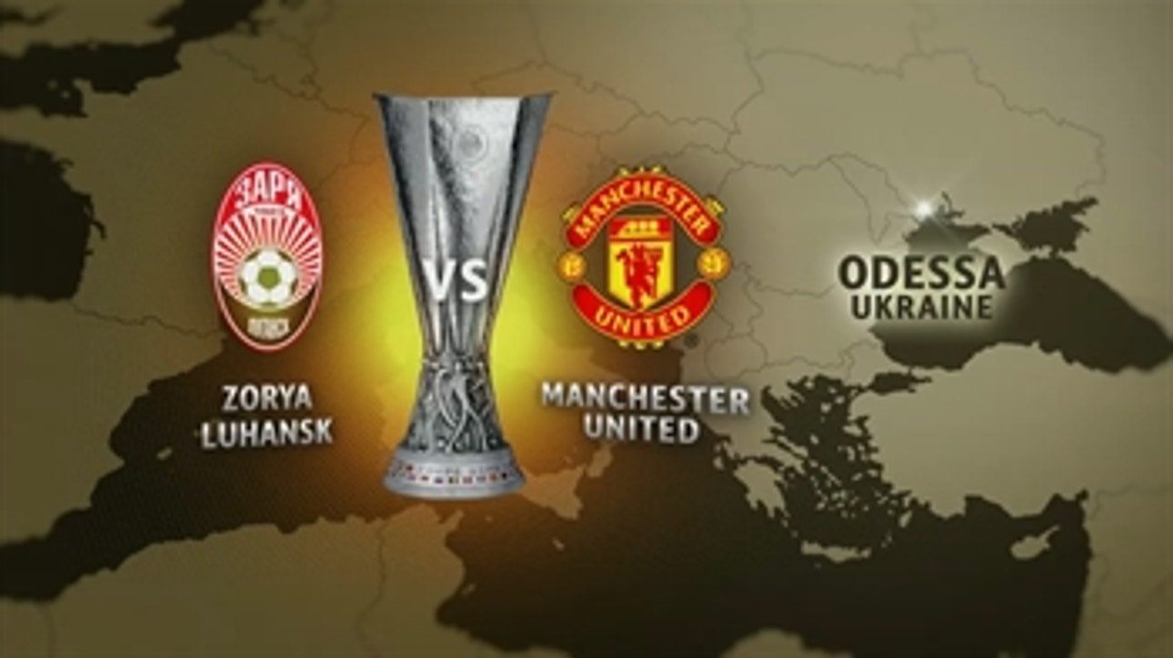 Zorya Luhansk vs. Manchester United ' 2016-17 UEFA Europa League Highlights