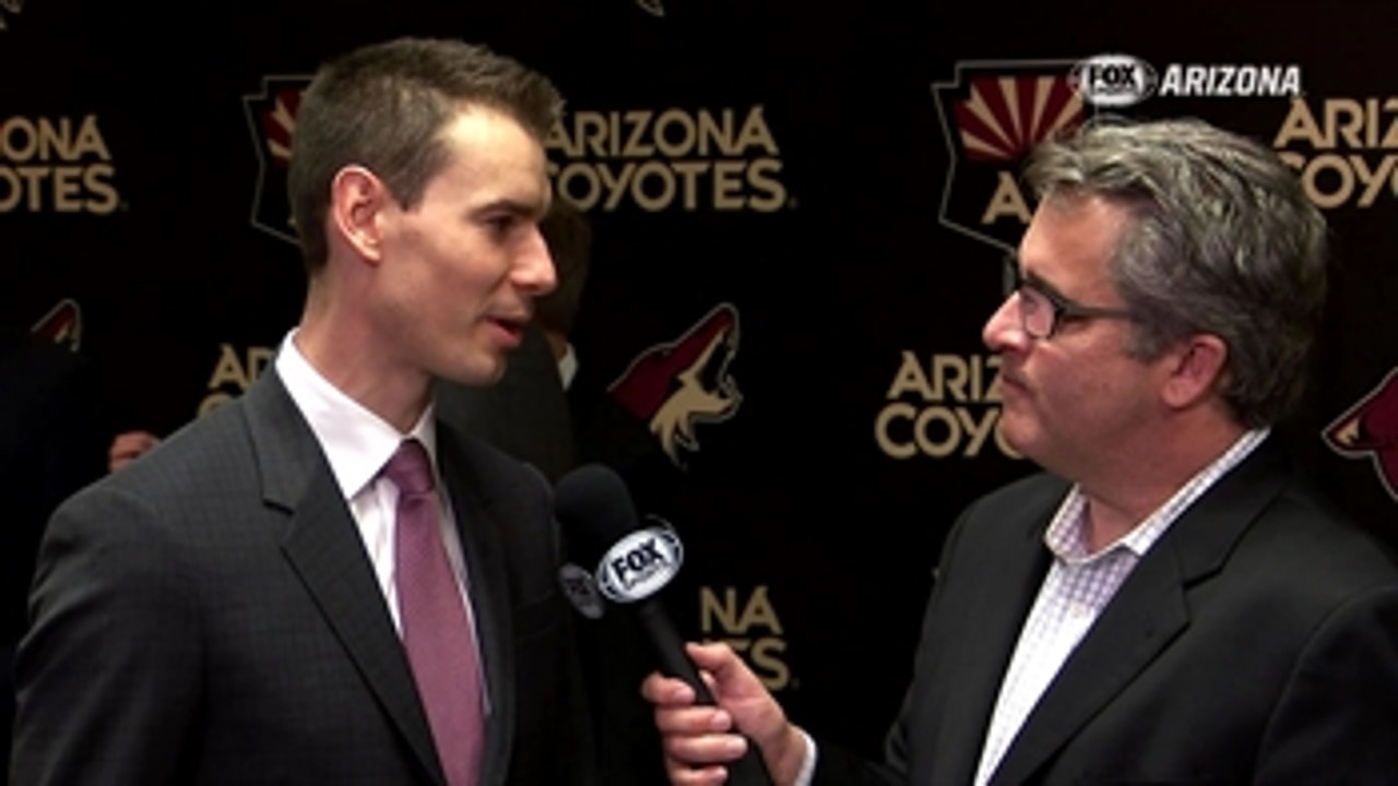John Chayka: Tocchet a great fit for Coyotes' roster