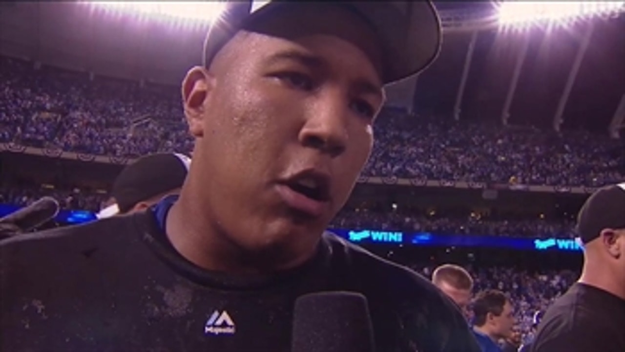 Salvador Perez loves the Royals fans