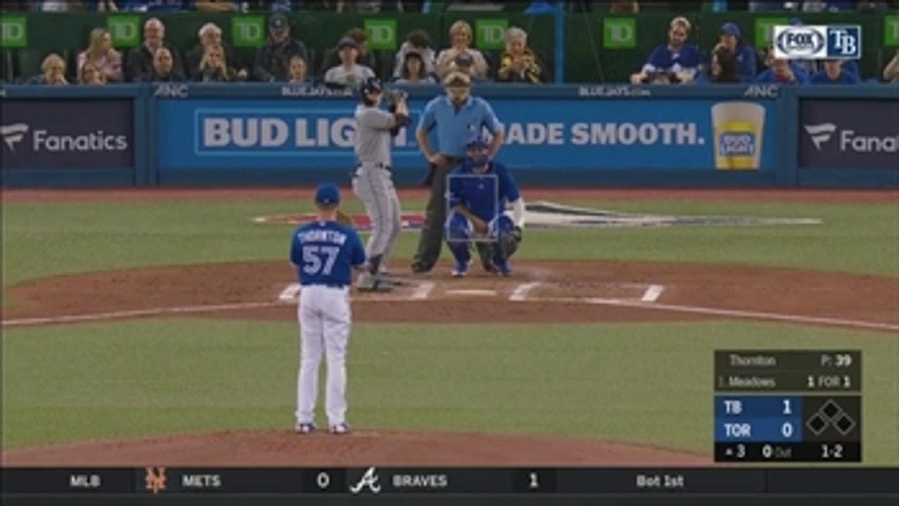 WATCH: Brandon Lowe, Austin Meadows each blast two home runs in 11-7 win