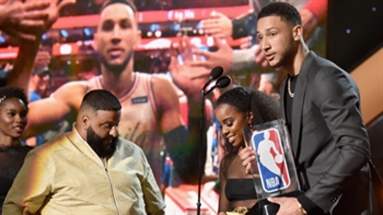 Nick Wright reacts to Philadelphia's Ben Simmons winning Rookie of the Year over Donovan Mitchell