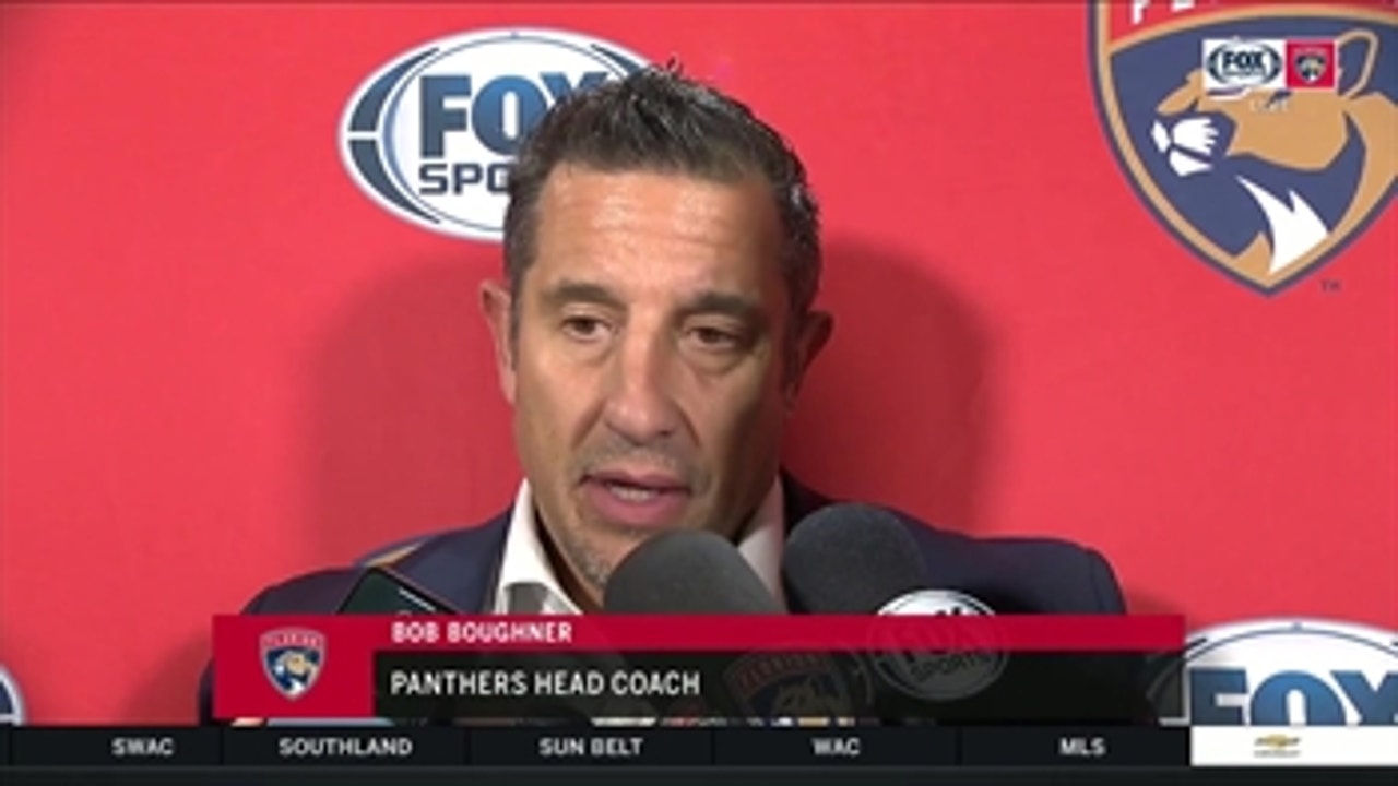 Bob Boughner on having guys step up late in game
