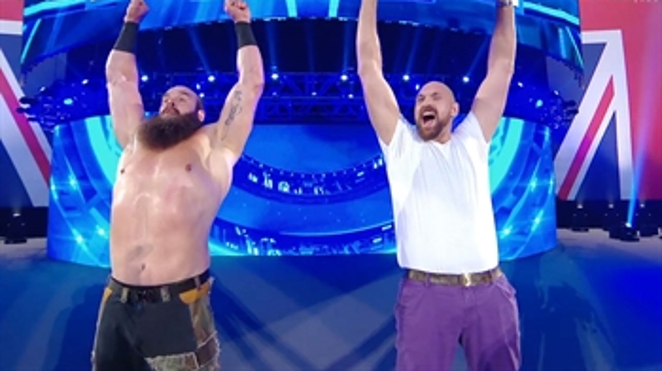Tyson Fury teams up with Braun Strowman on WWE Friday Night SmackDown