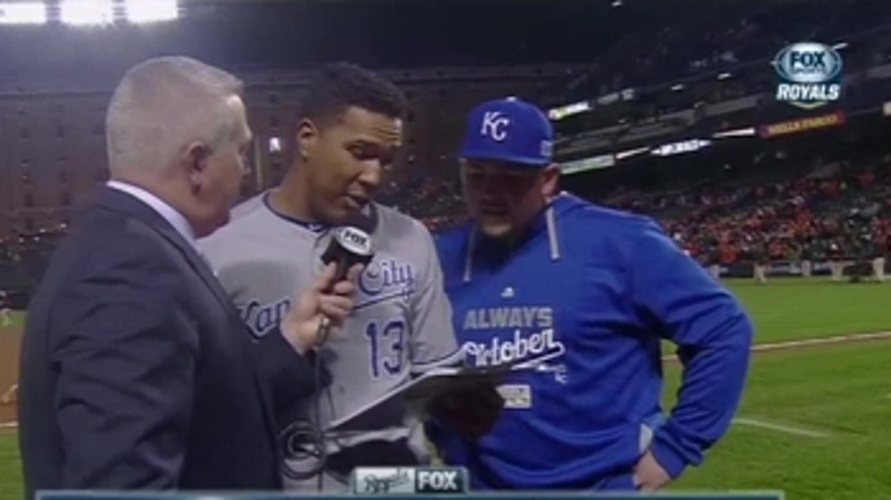 Sal Perez and Billy Butler on Royals' ALCS Game 2 win
