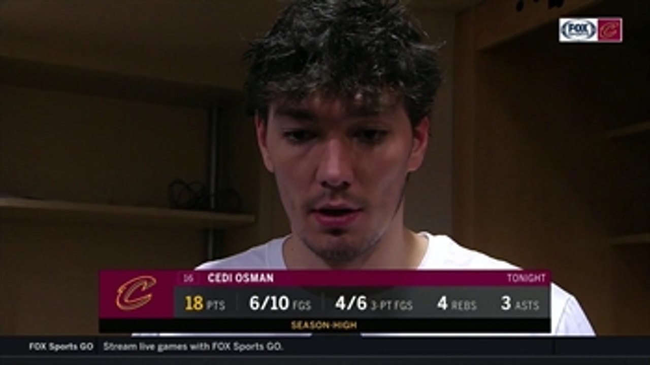 Cedi Osman found rhythm in Dallas, says he has to be who he is to help team