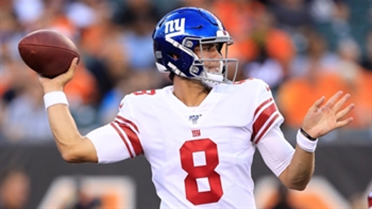 Colin Cowherd thinks it was time for the Giants to bench Eli Manning for Daniel Jones