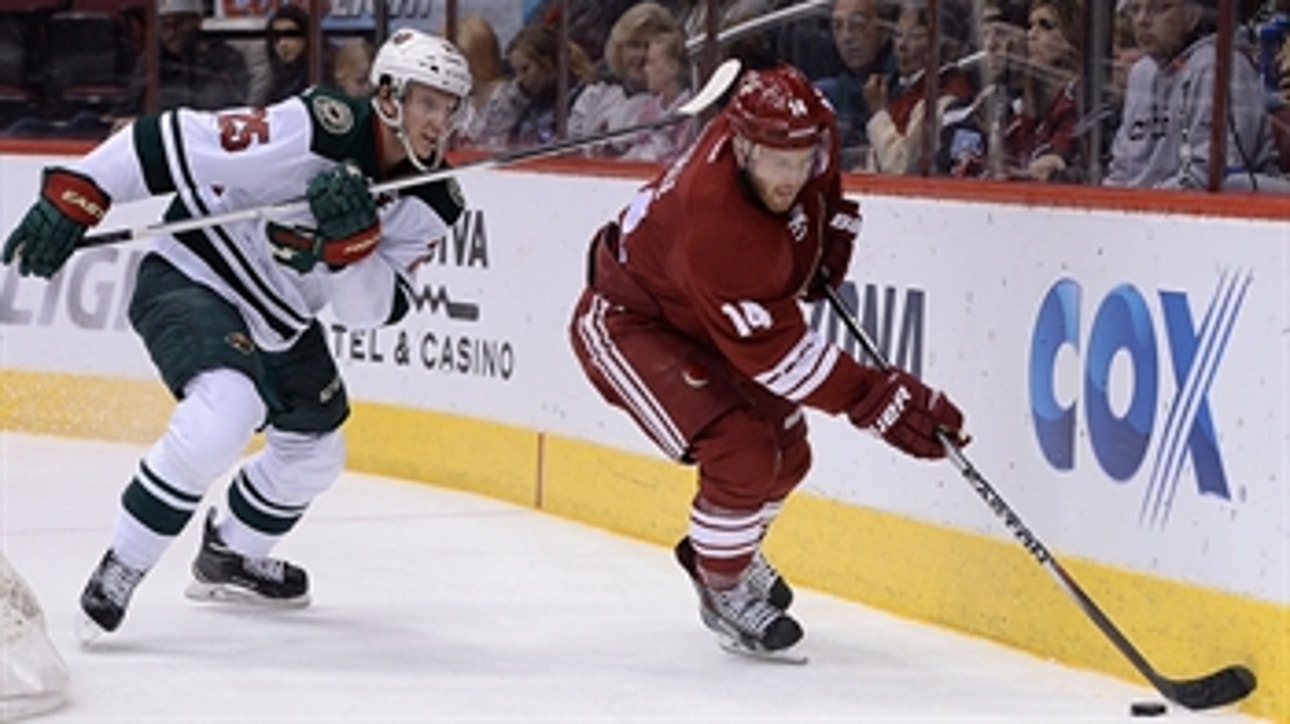 Coyotes fall to Wild in SO