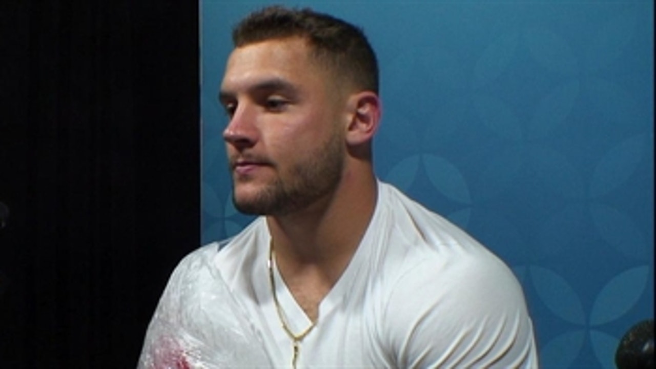 Nick Bosa dejected after loss to Chiefs in Super Bowl LIV