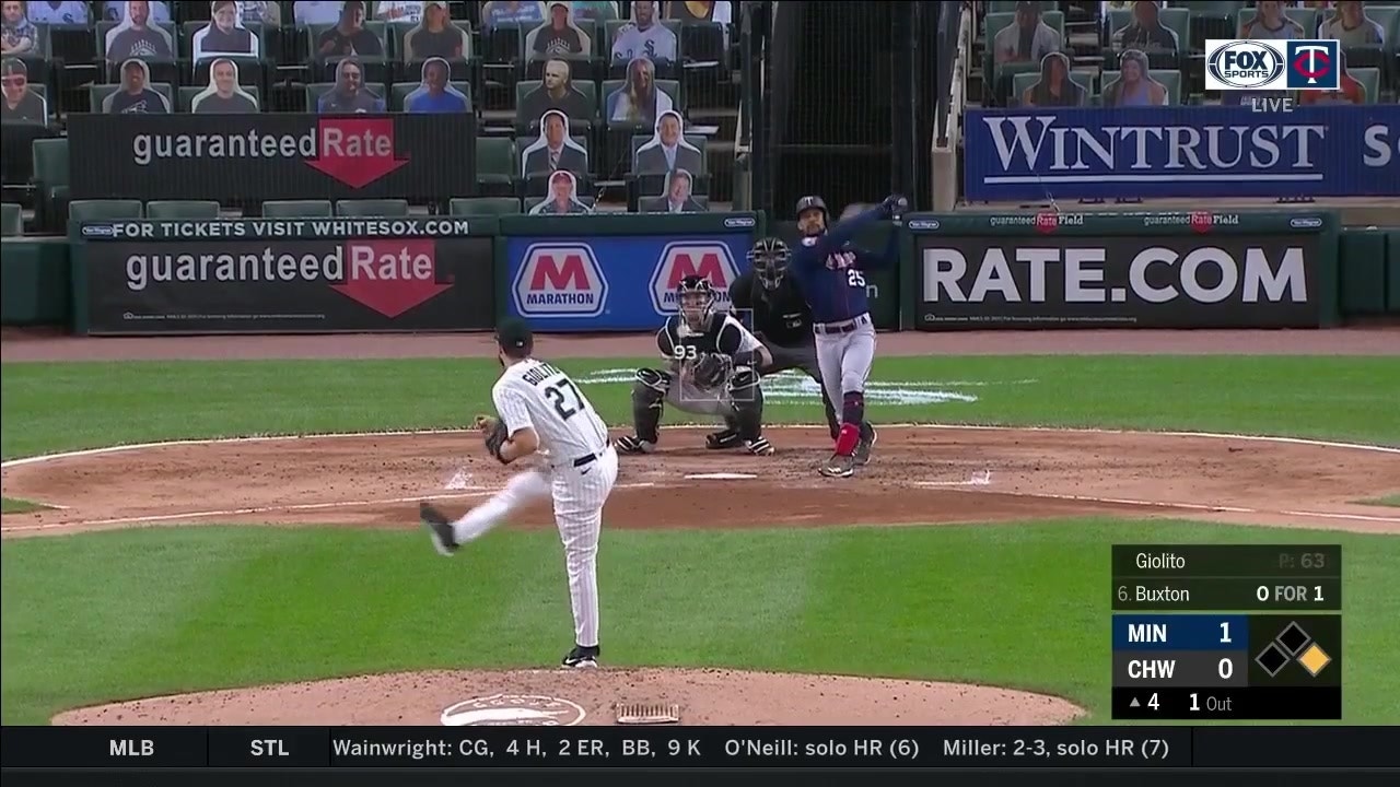 WATCH: Byron Buxton smacks two-run home run