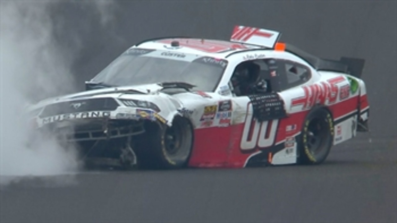 Cole Custer OK after vicious wreck at Indianapolis ' 2018 NASCAR XFINITY SERIES