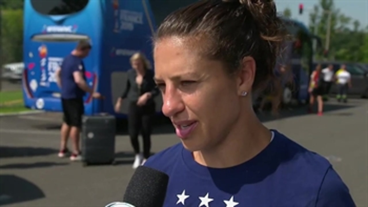 Carli Lloyd on Alyssa Naeher's big save: 'She lives for those moments'