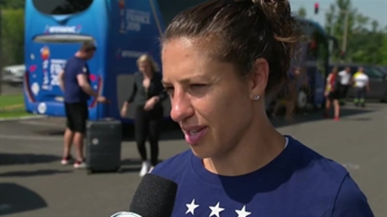Carli Lloyd on Alyssa Naeher's big save: 'She lives for those moments'
