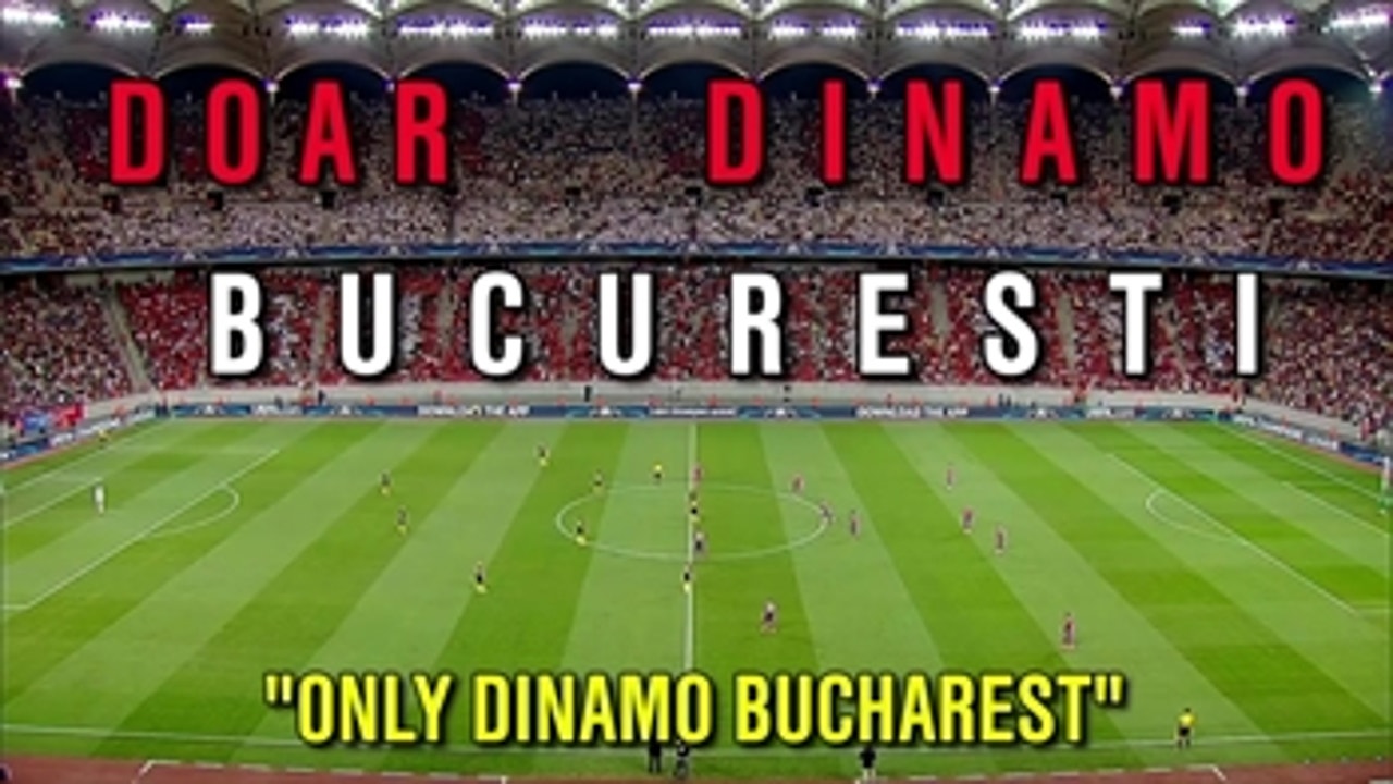 Dinamo Bucharest TIFO pranks Steaua Bucharest