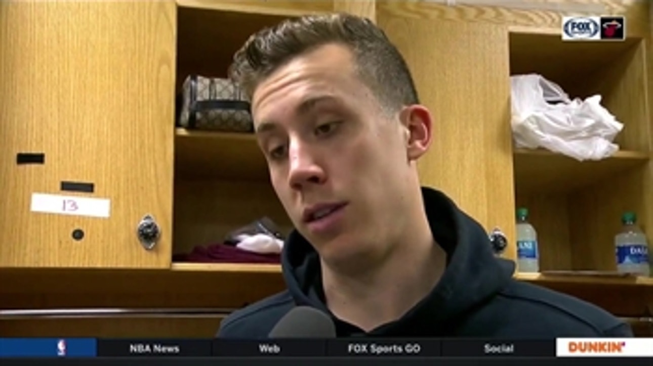 Duncan Robinson details teammates' support has helped him take his game to a new level